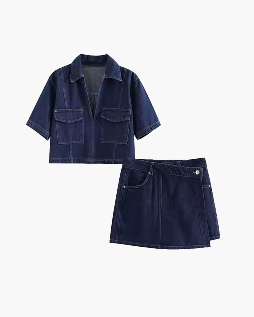 Ensemble Leslie composé d’un crop top et d’un skort