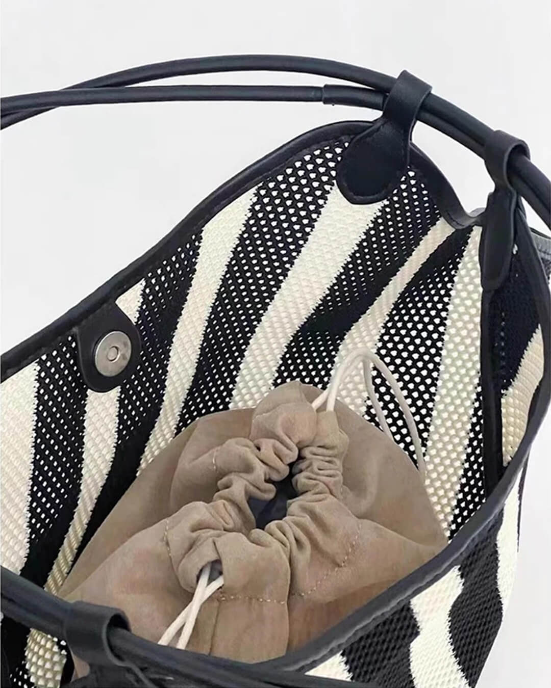 Sac bandoulière tressé Liam