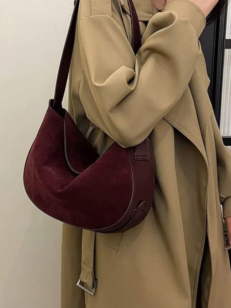 Sac en daim synthétique Lily