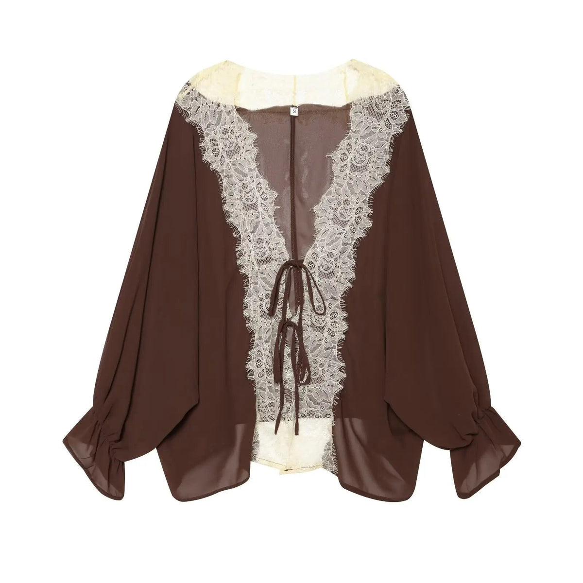 Blouse en dentelle patchwork Lisa