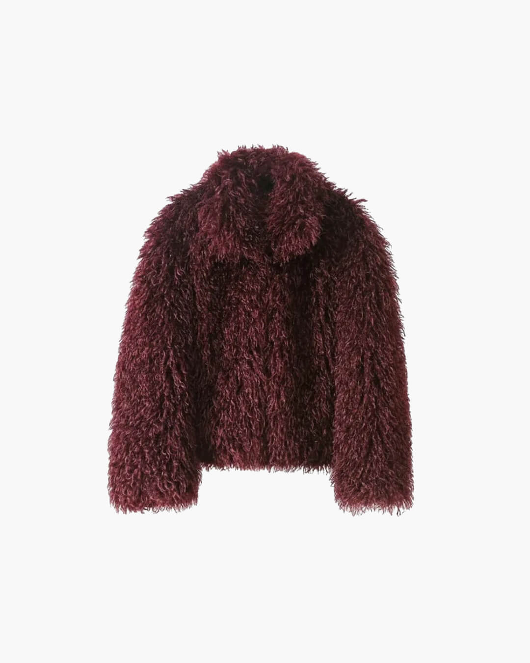Manteau douillet en fausse fourrure Liza