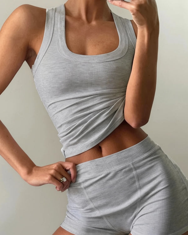 Ensemble Liza avec débardeur et short