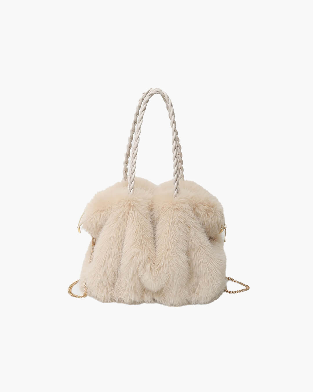 Sac cabas Loreen en fausse fourrure