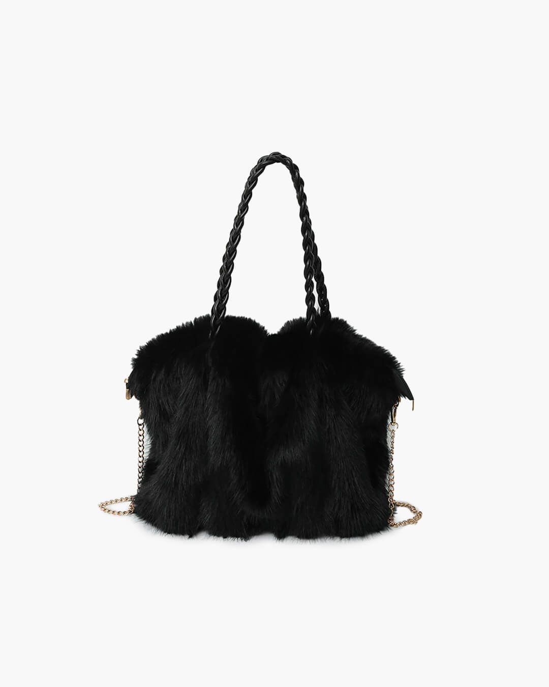 Sac cabas Loreen en fausse fourrure