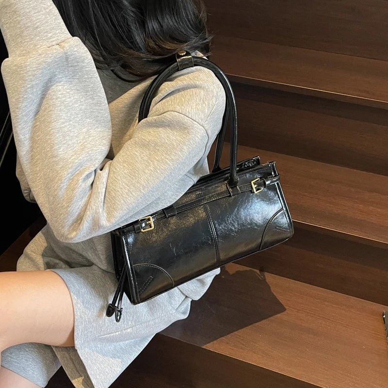 Sac porté épaule Luna avec détail ceinture