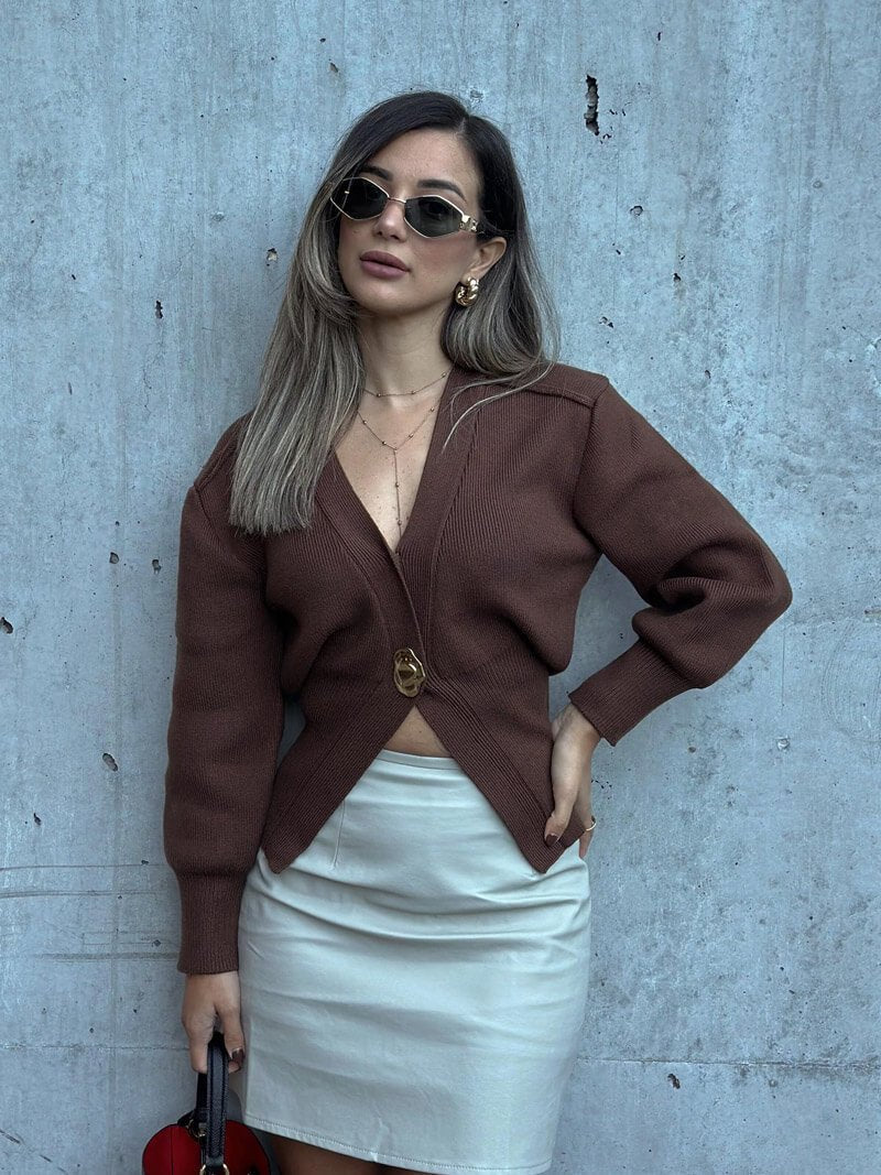Cardigan tricoté Lyra
