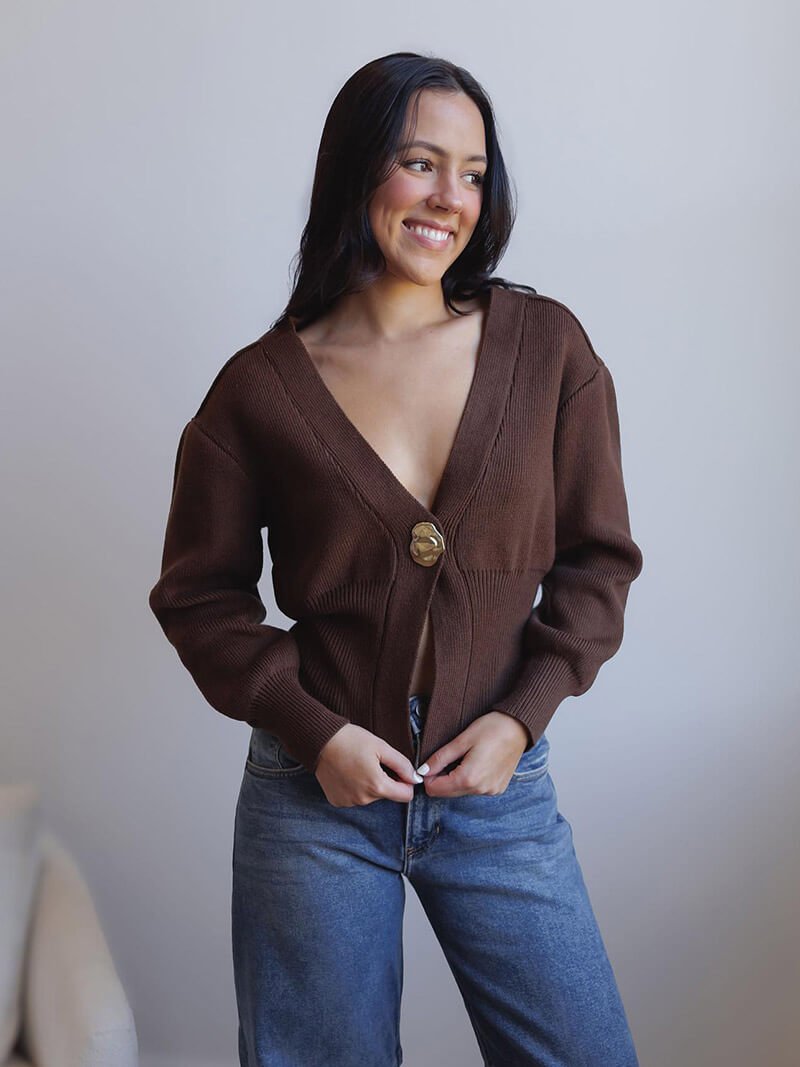 Cardigan tricoté Lyra