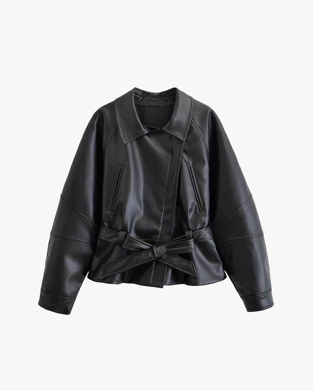 Veste de motard Maggie en similicuir