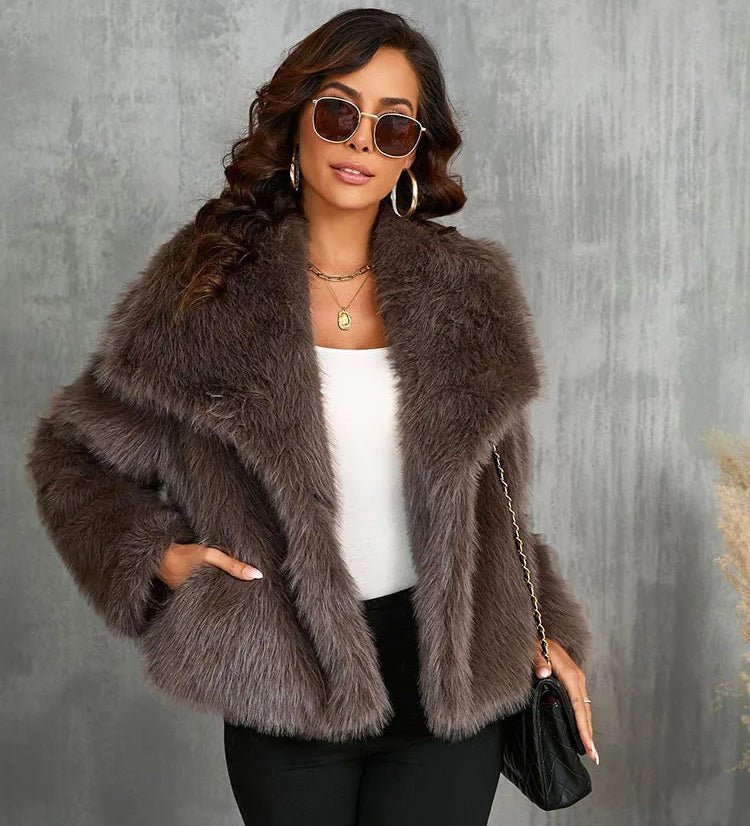 Veste en fausse fourrure Mandy