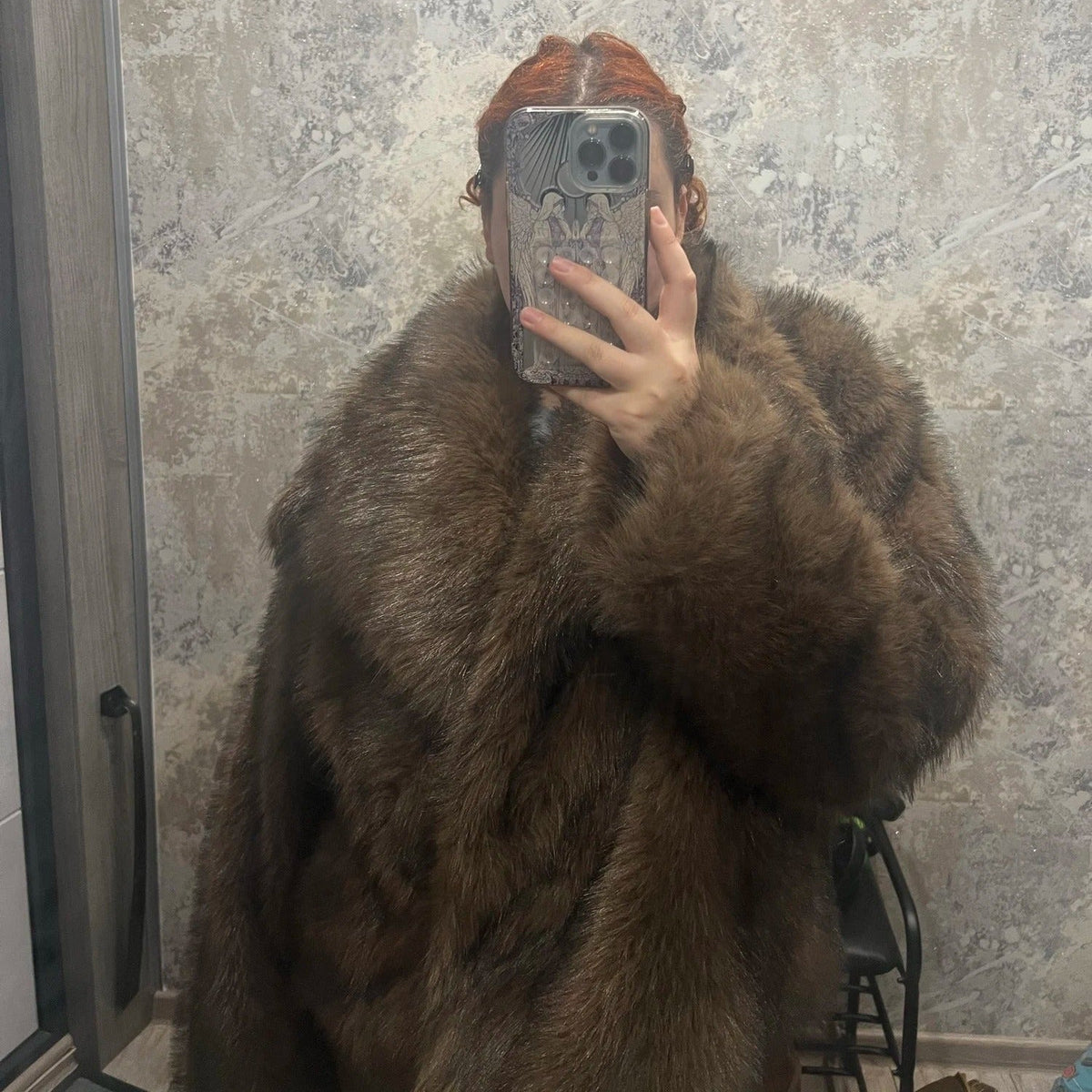 Veste en fausse fourrure Mandy