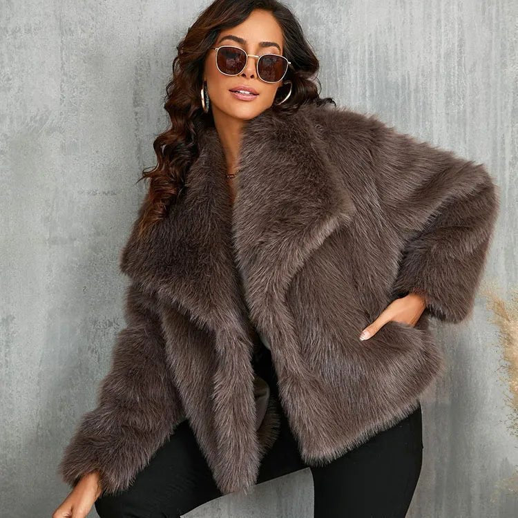 Veste en fausse fourrure Mandy