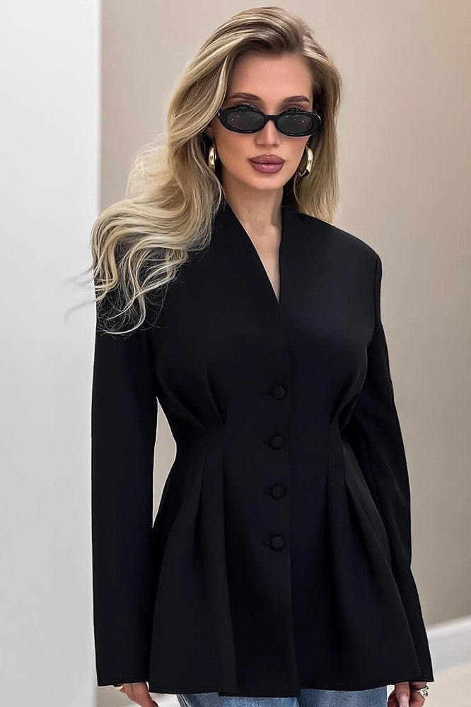 Blazer plissé Margarita