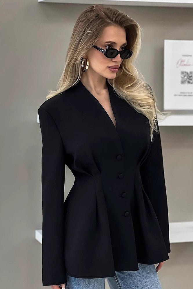Blazer plissé Margarita