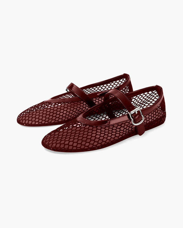 Ballerines en mesh Margaux