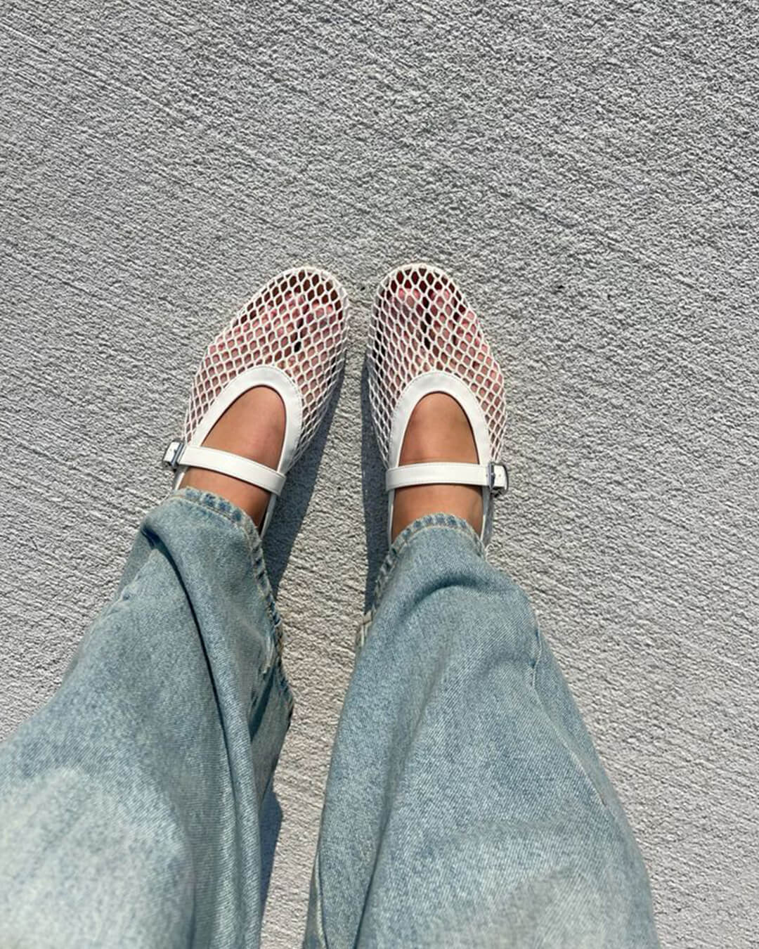 Ballerines en mesh Margaux