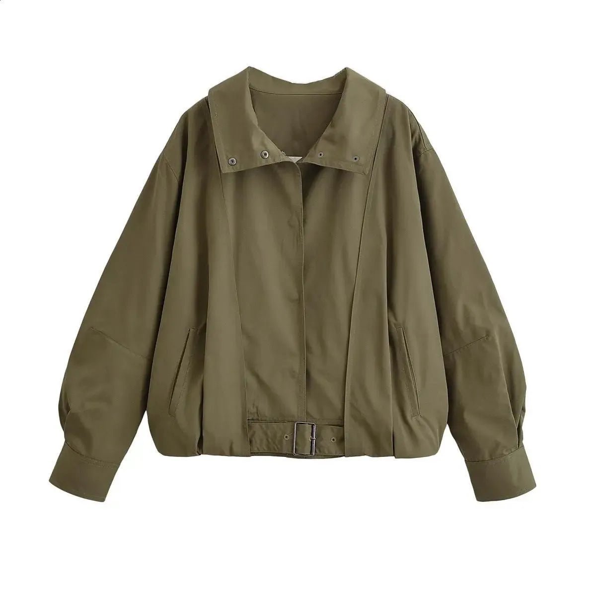 Blouson bomber Margot à boucle et ceinture