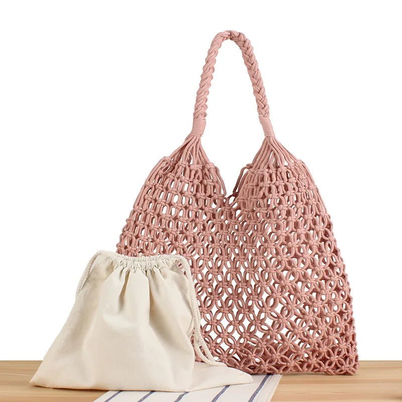 Sac cabas de plage tressé Margot