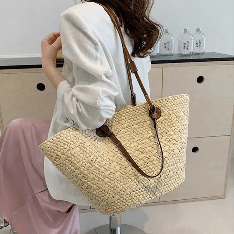 Sac cabas d’été tressé Margot