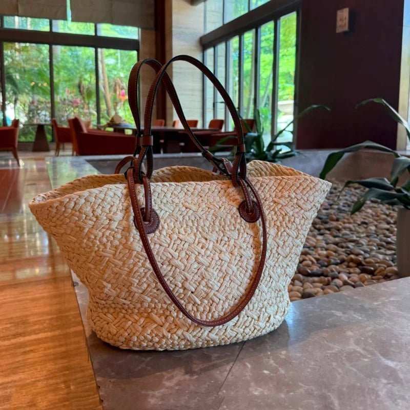 Sac cabas d’été tressé Margot