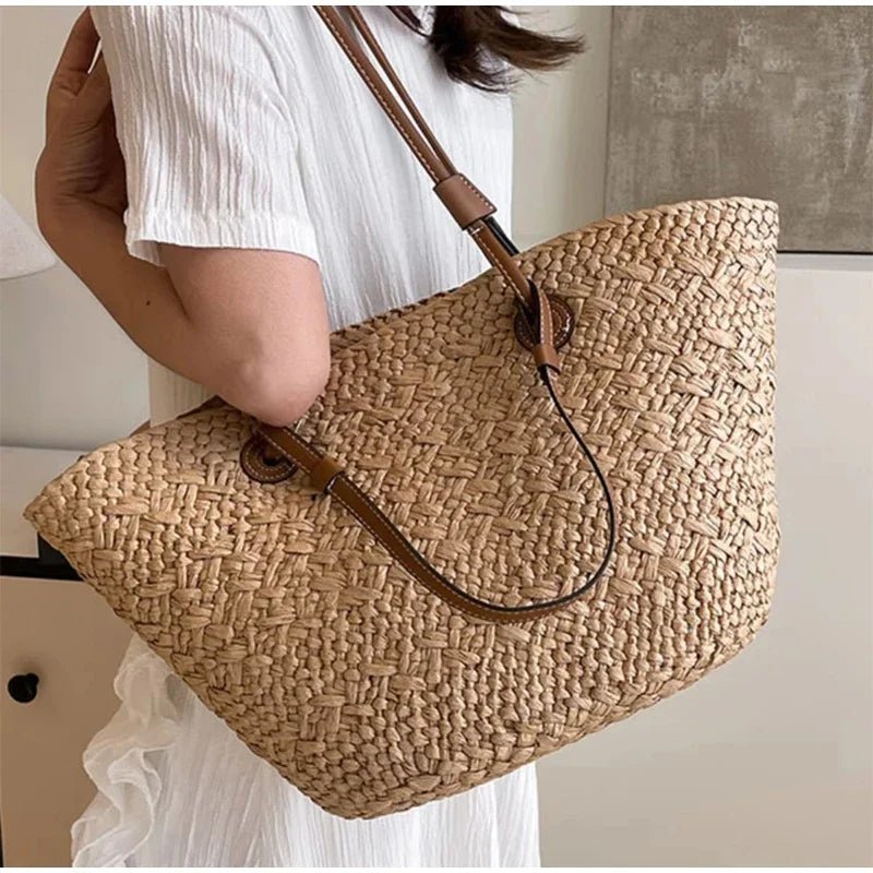 Sac cabas d’été tressé Margot