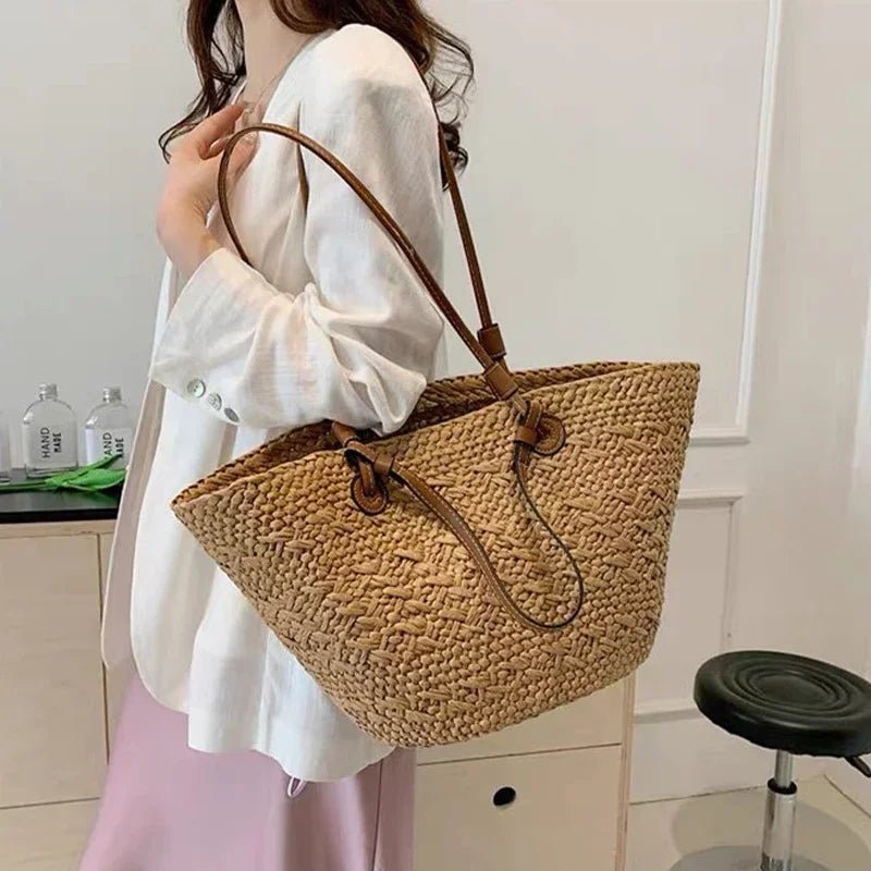 Sac cabas d’été tressé Margot