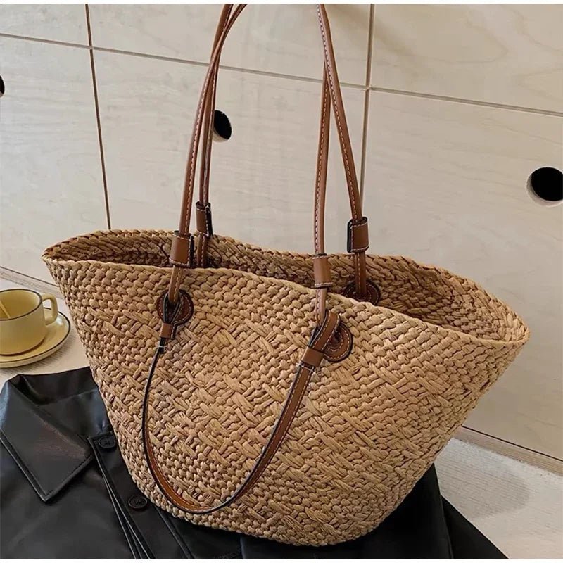 Sac cabas d’été tressé Margot
