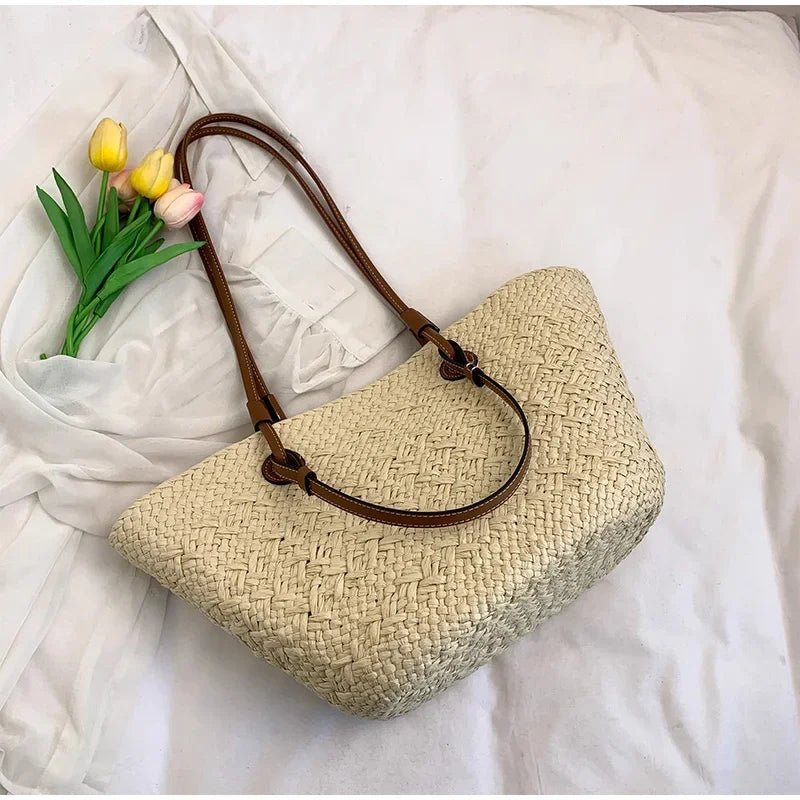 Sac cabas d’été tressé Margot