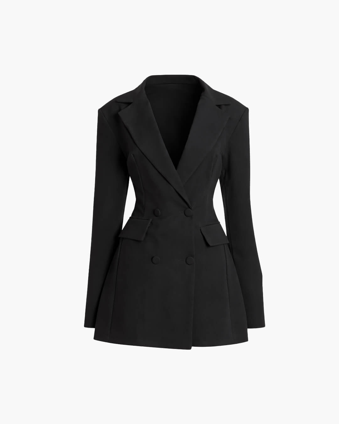 Robe courte croisée Mariana