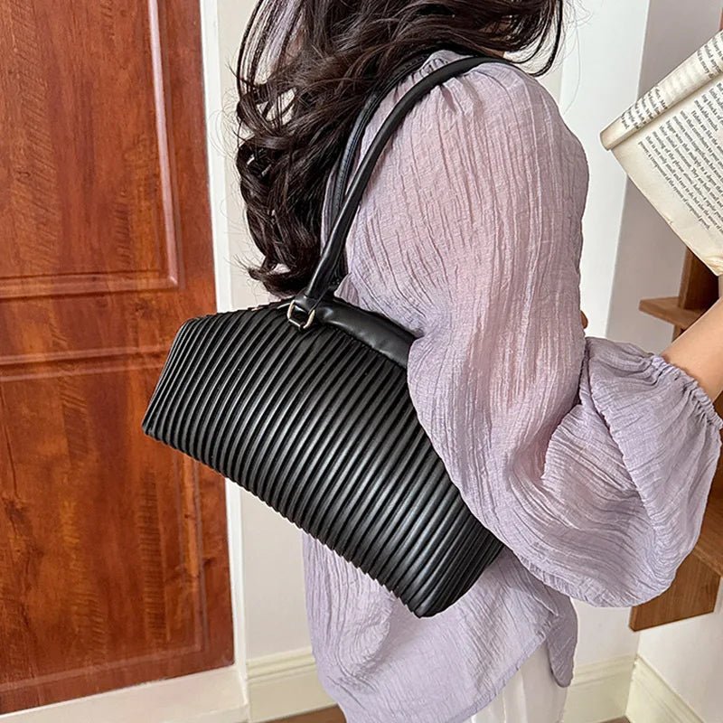 Sac porté épaule plissé Mariana