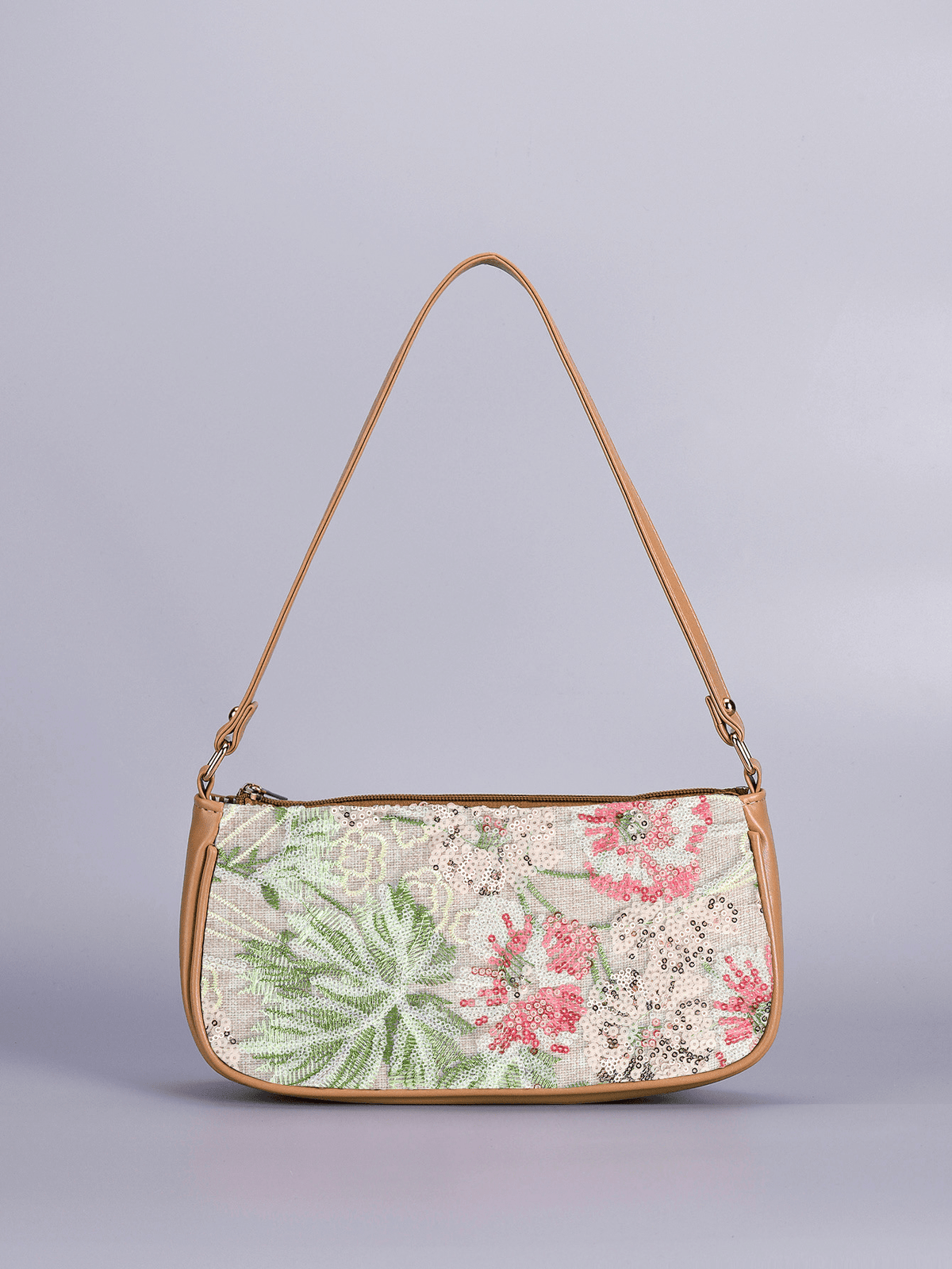Sac à bandoulière à sequins brodés Marina
