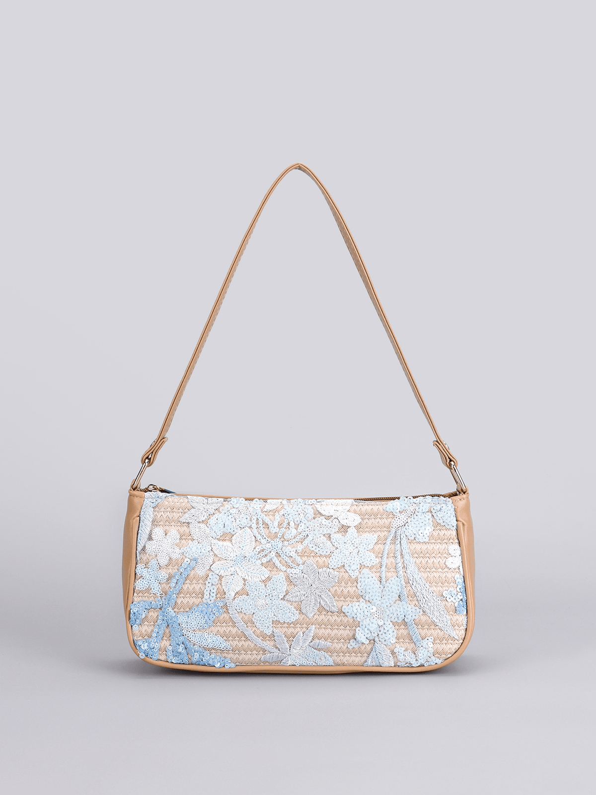 Sac à bandoulière à sequins brodés Marina