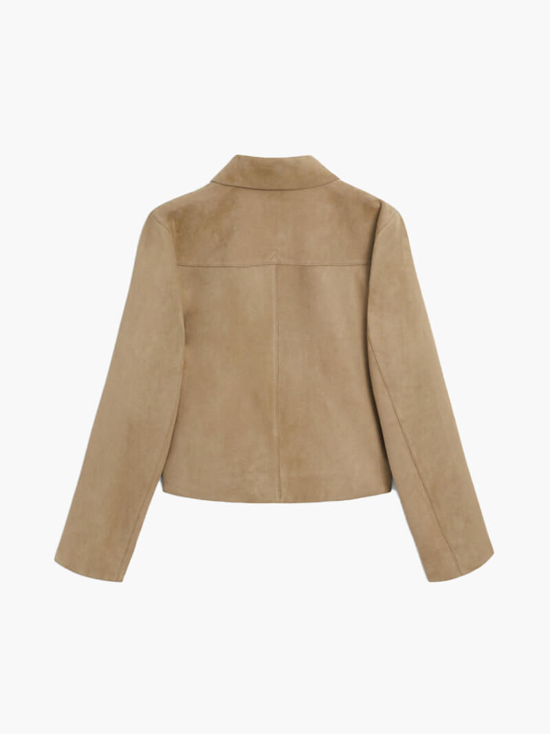 Veste en daim synthétique Marissa