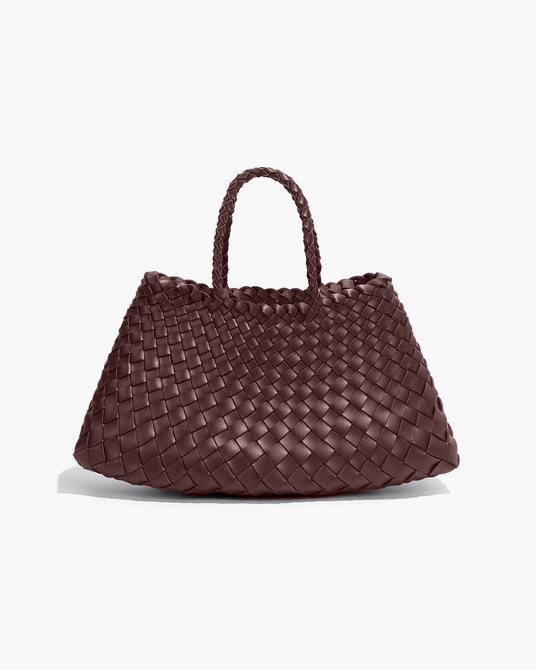 Sac tissé en similicuir vegan Marissa, format moyen