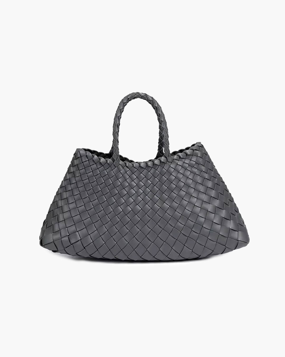 Sac tissé en similicuir vegan Marissa, format moyen