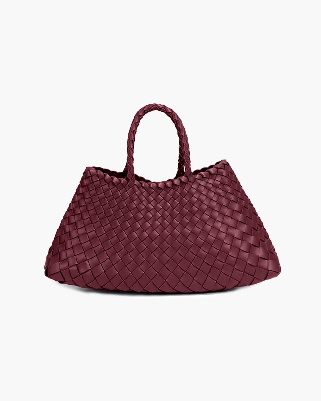 Sac tissé en similicuir vegan Marissa, format moyen