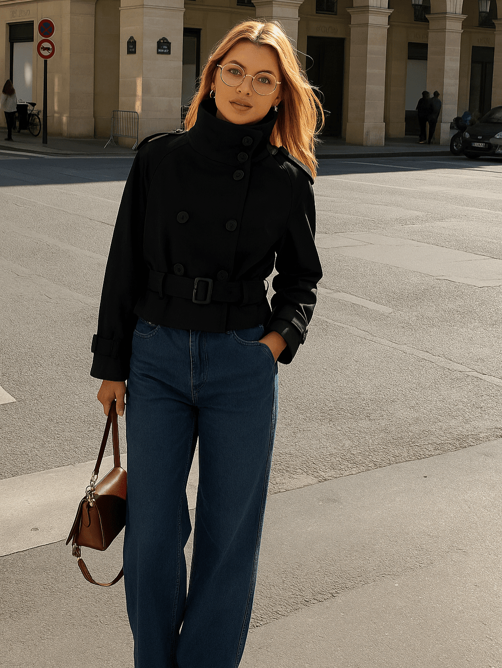 Trench-coat court Marlene