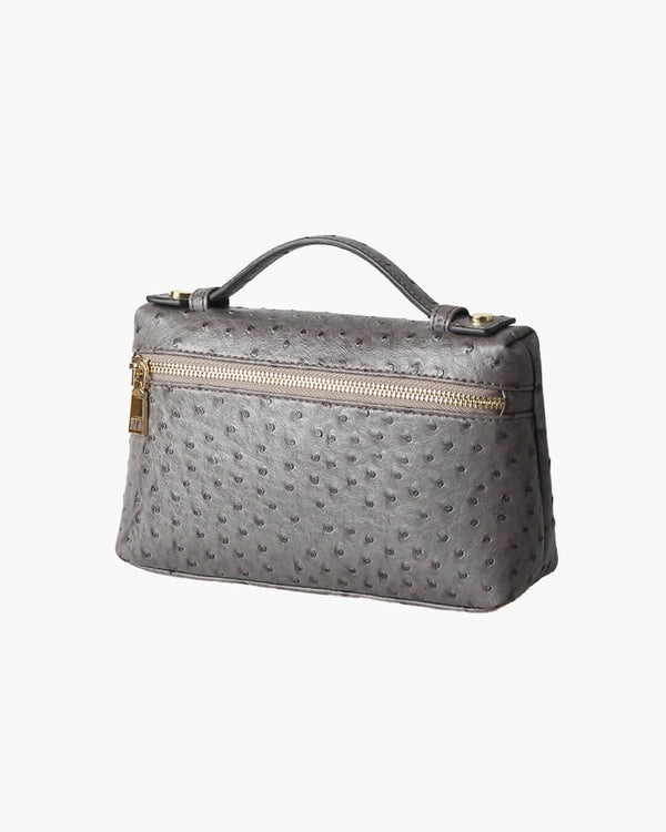 Sac Marlene à motif autruche