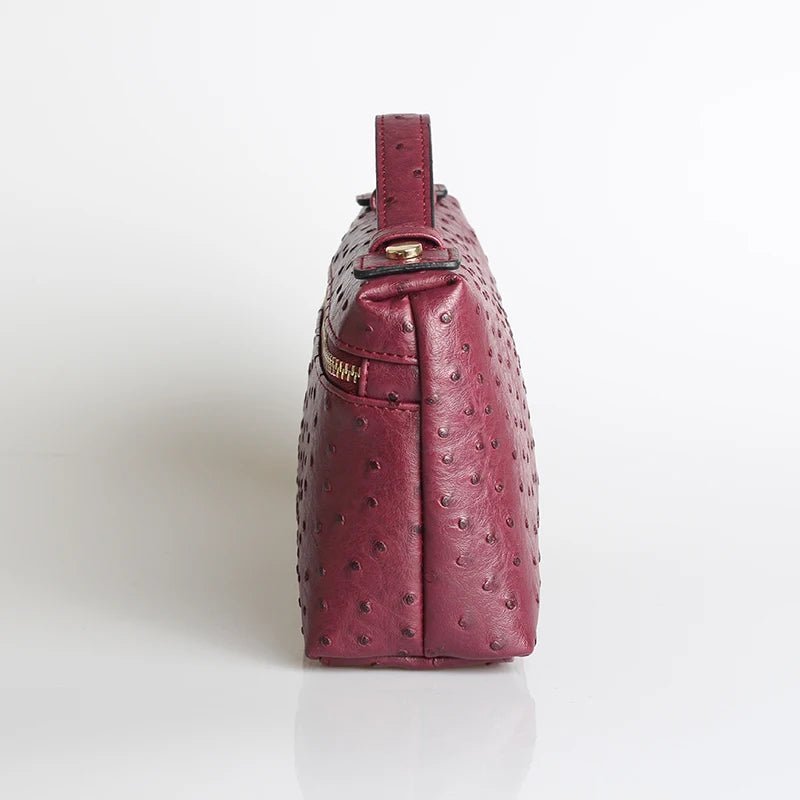 Sac Marlene à motif autruche