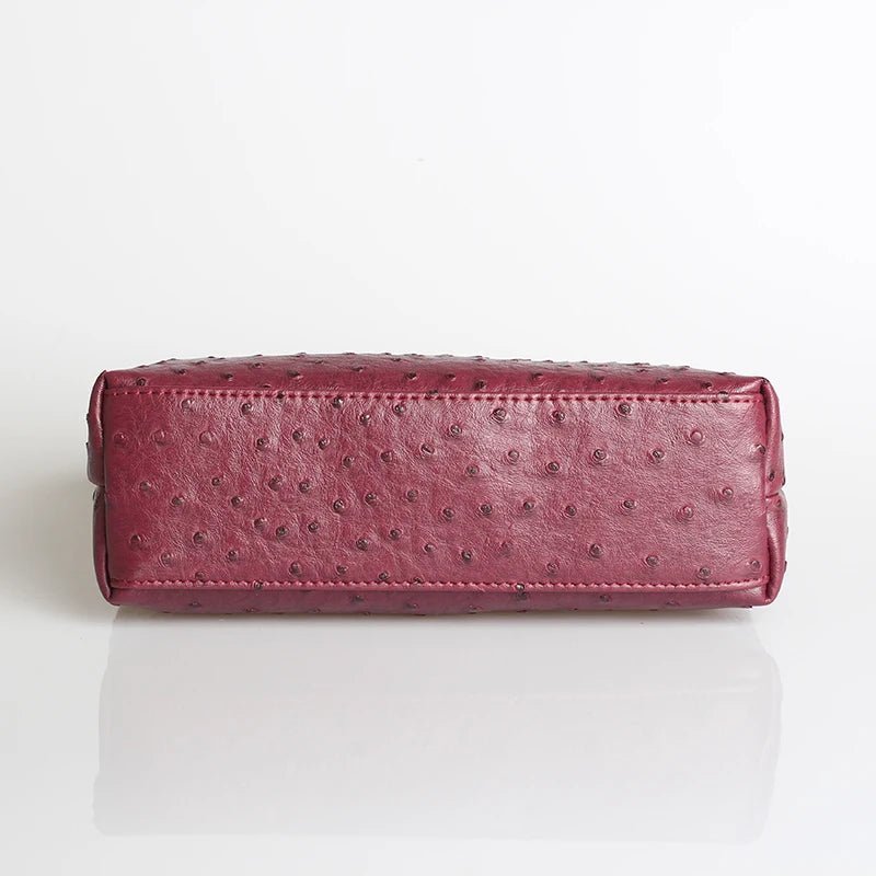 Sac Marlene à motif autruche