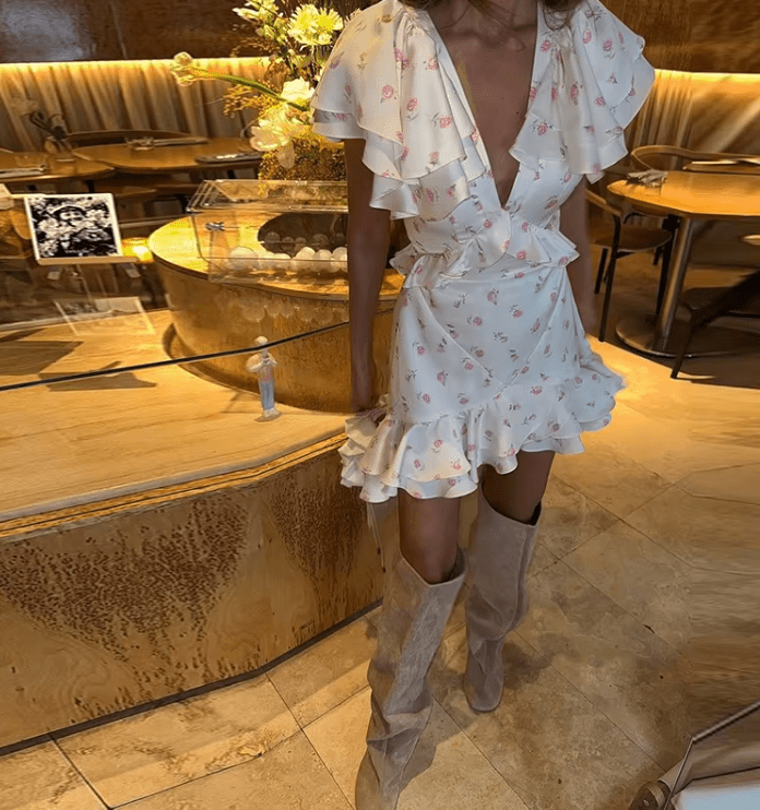 Mini-robe fleurie Marta