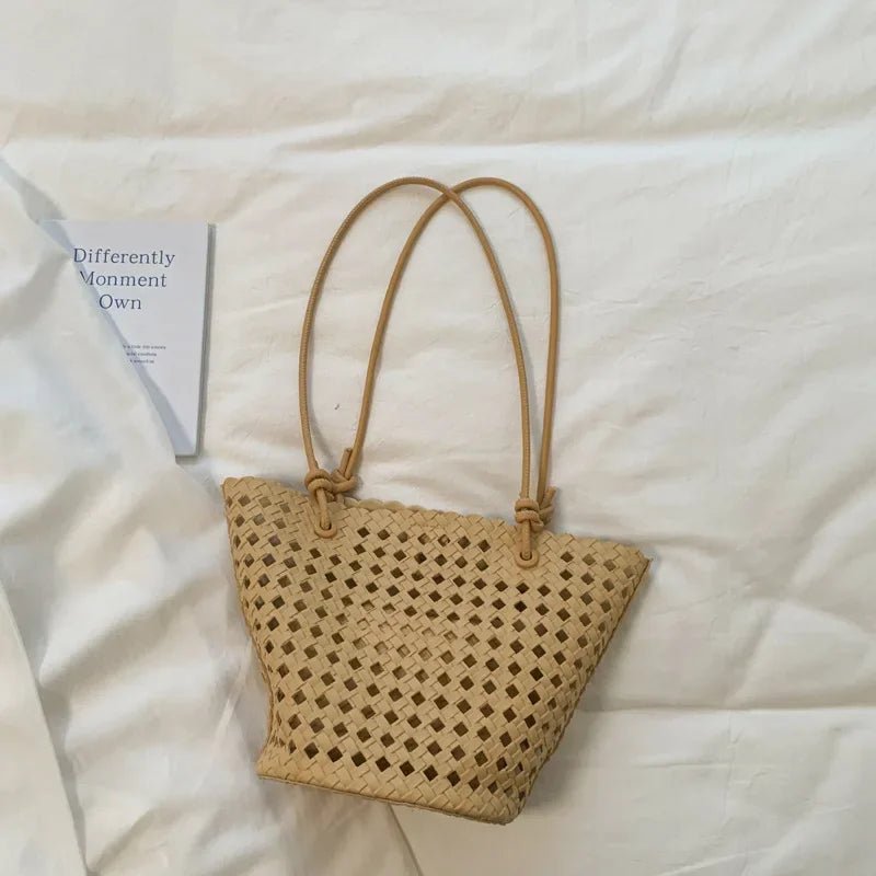 Sac seau tressé Matilde