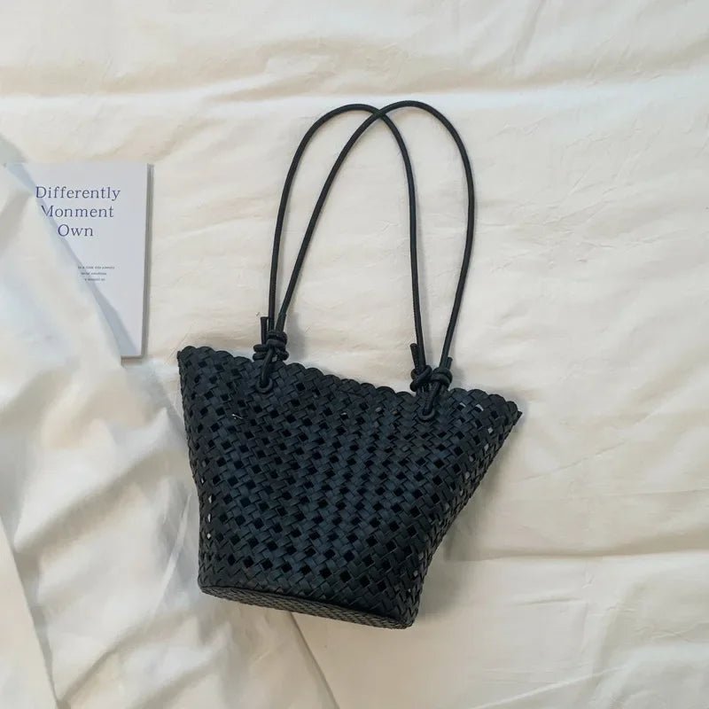 Sac seau tressé Matilde