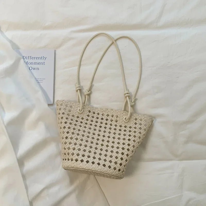 Sac seau tressé Matilde