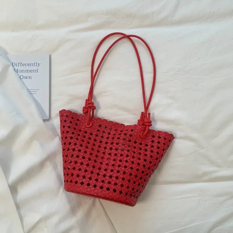 Sac seau tressé Matilde