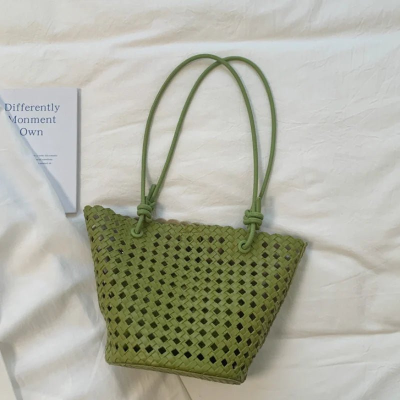 Sac seau tressé Matilde