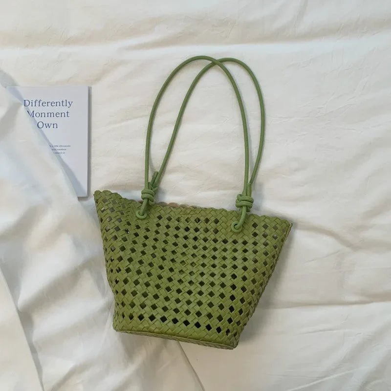 Sac seau tressé Matilde
