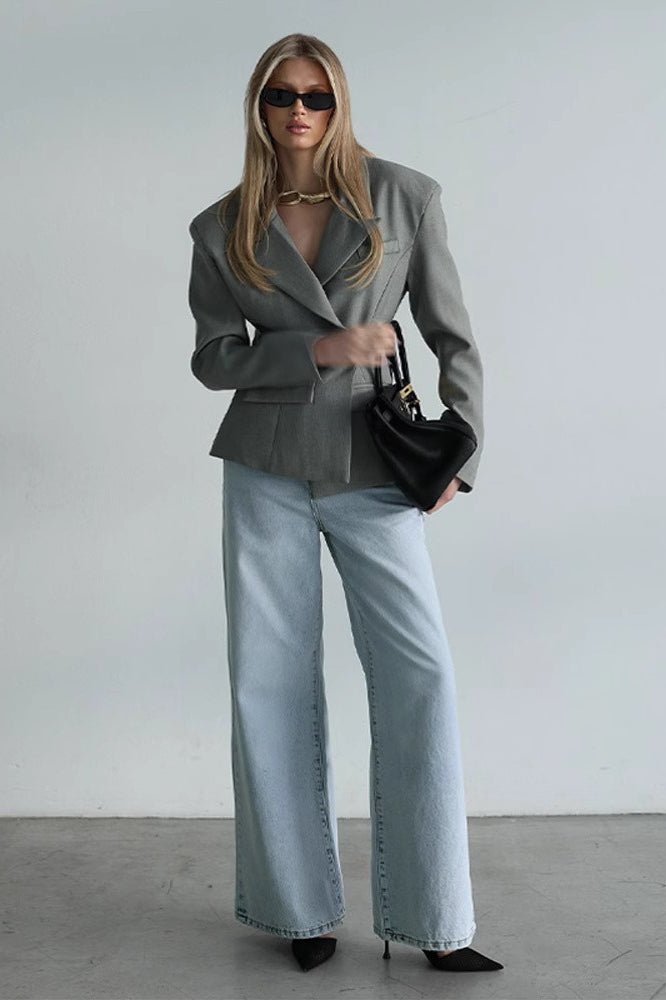 Blazer à col châle Maxine