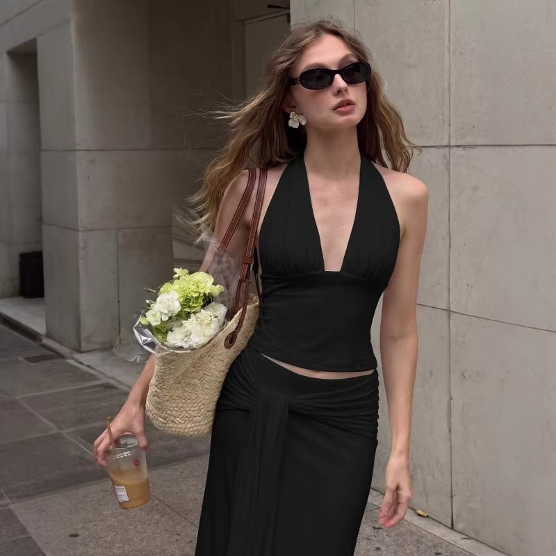 Ensemble jupe deux pièces dos nu Melissa
