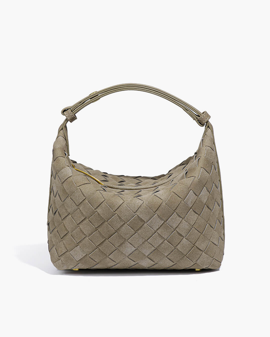 Sac en cuir suédé tressé Mica