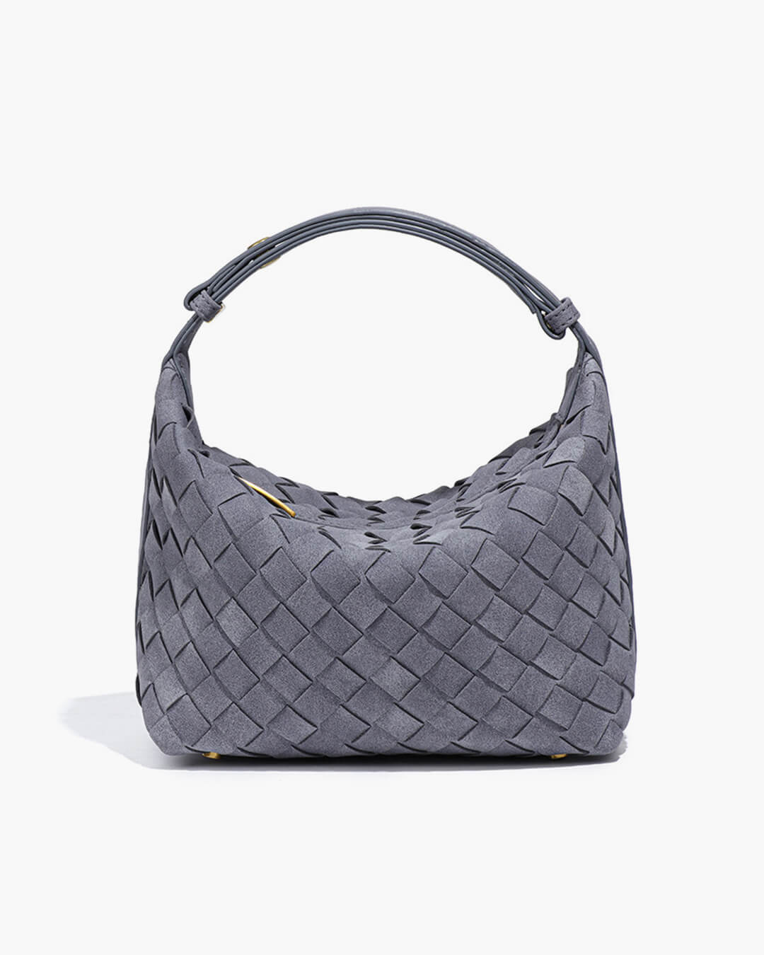 Sac en cuir suédé tressé Mica